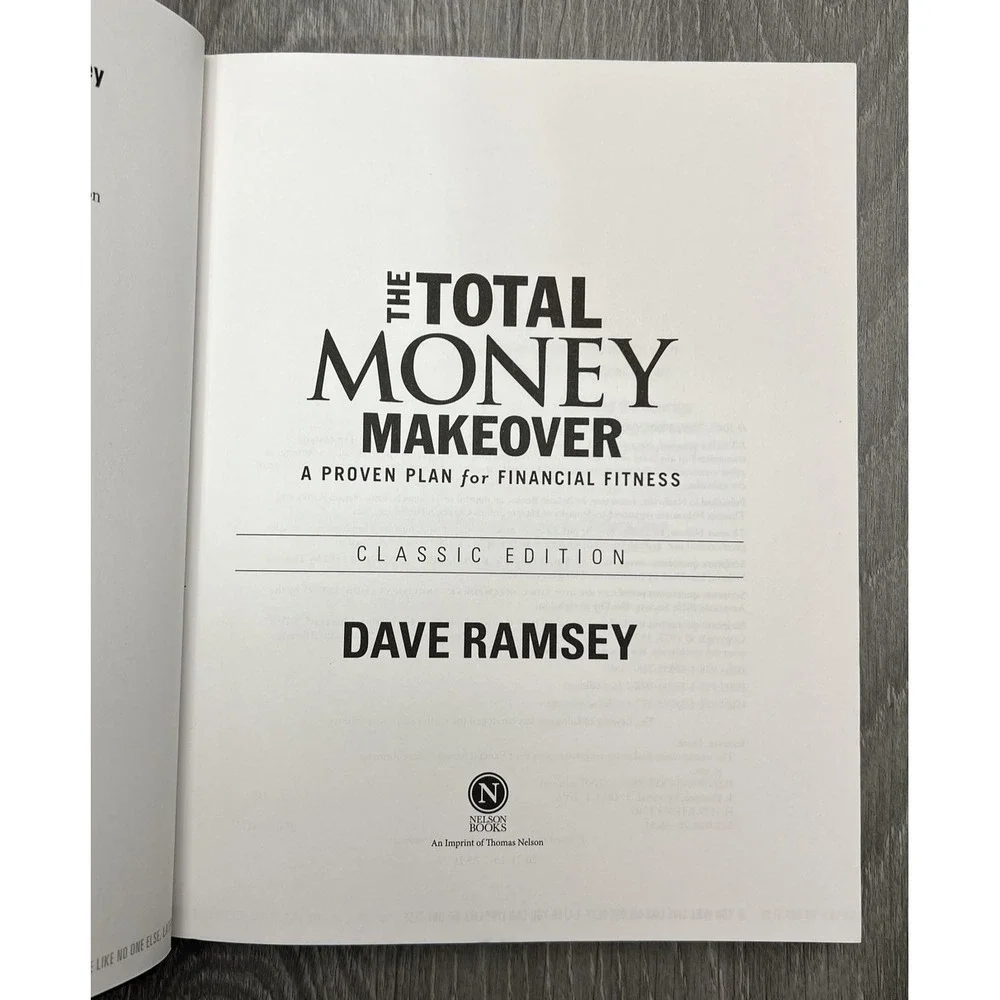 The Total Money Makeover Dave Ramsey Classic Edition Book & Workbook Set Bundle